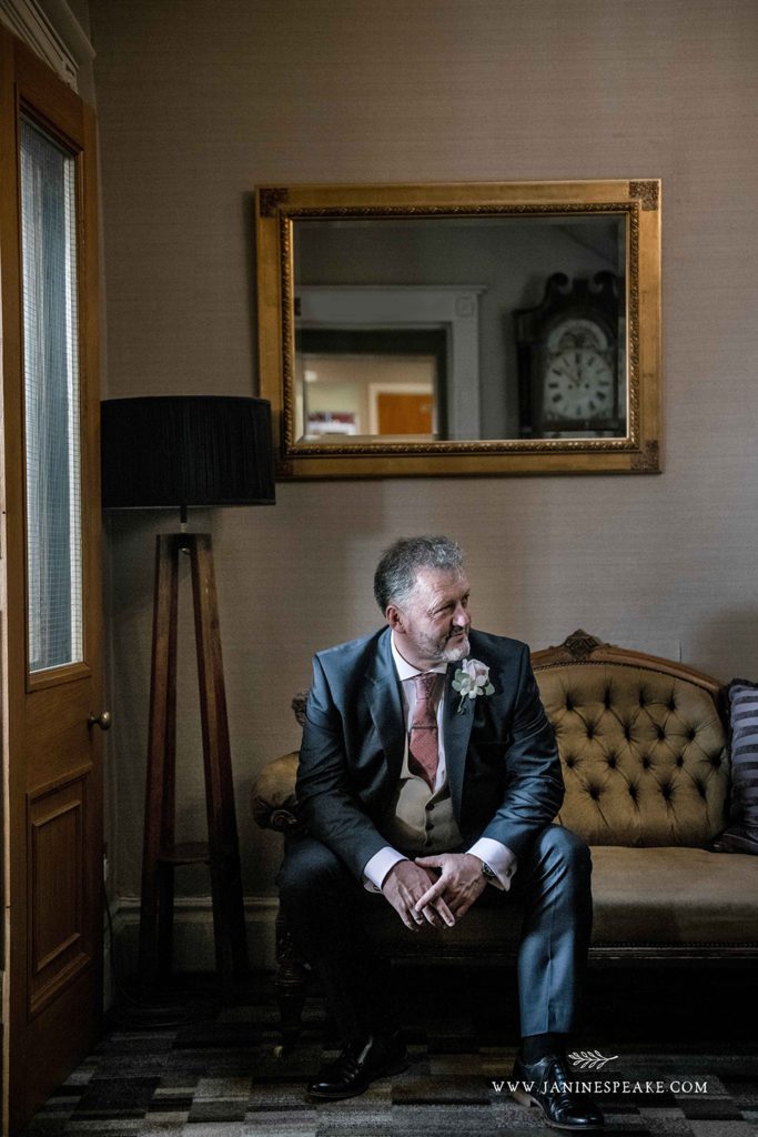 Groom Photos at Sweeney hall Morda