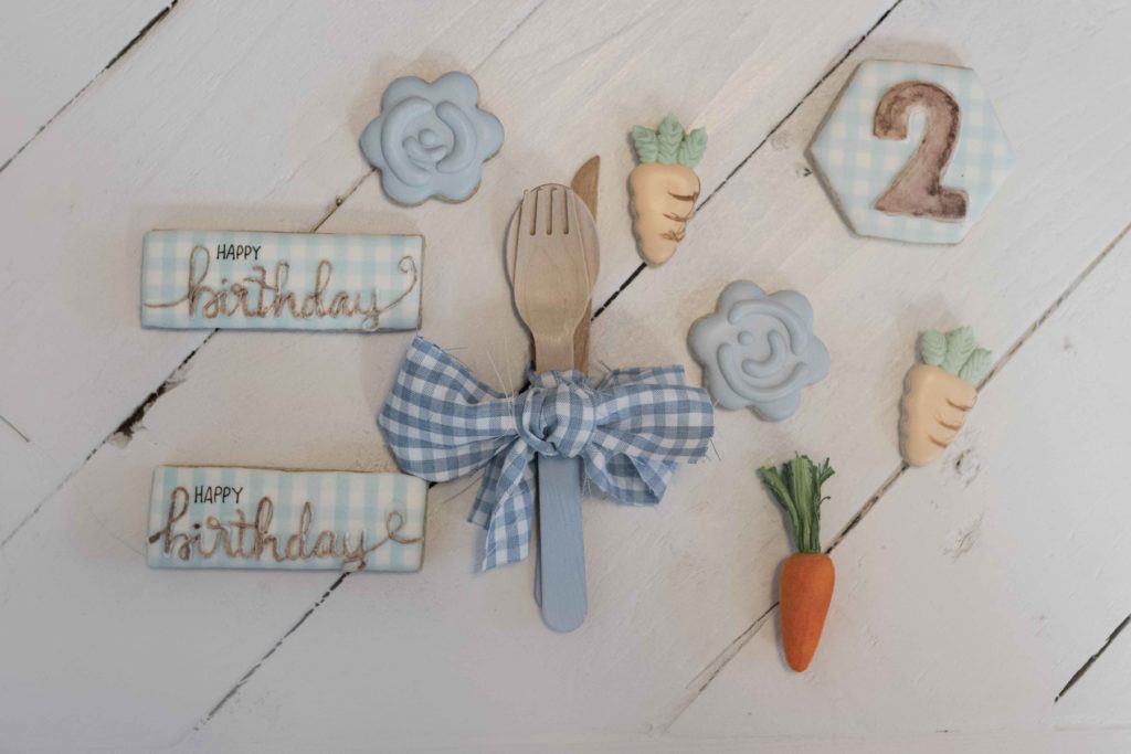 Peter Rabbit themed birthday party