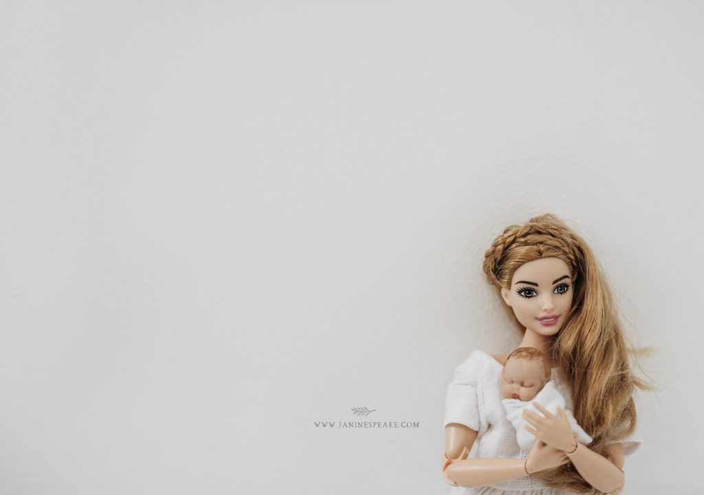 Barbie Newborn Photoshoot