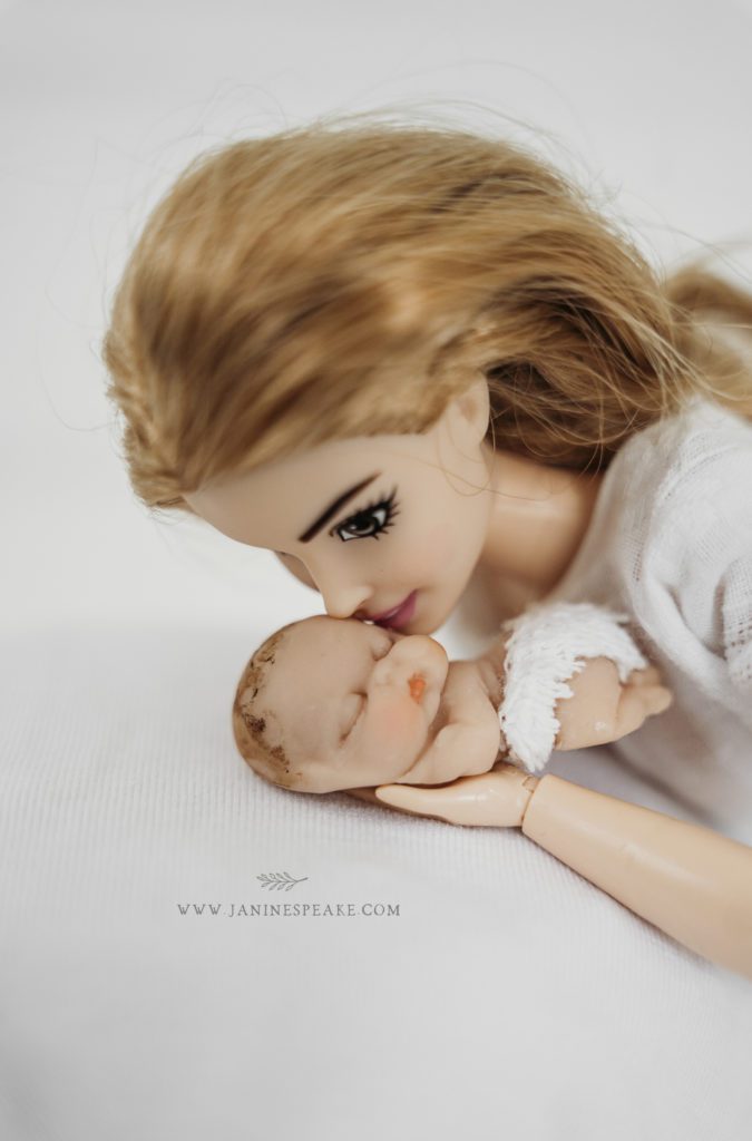 Barbie Newborn Photoshoot