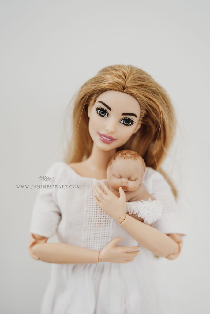 Barbie Newborn Photography