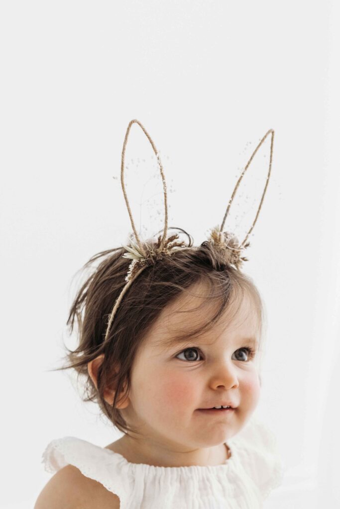 White Neutral Cake Smash | Oswestry Photographer