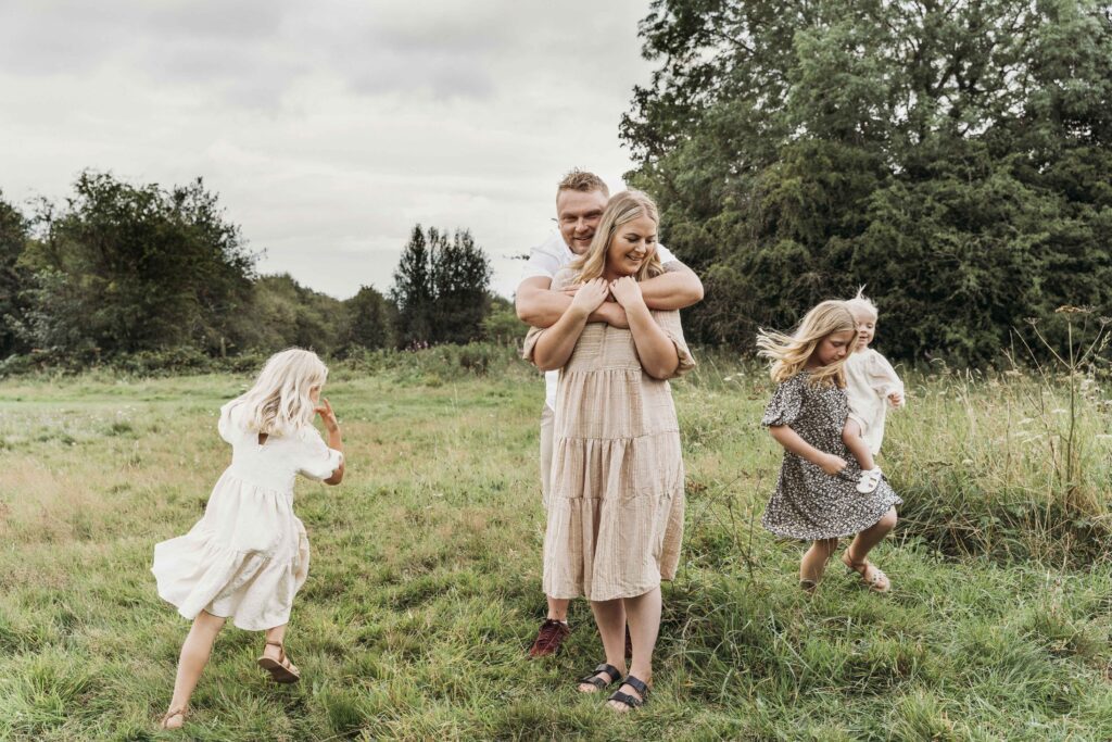 Oswestry Old Racecourse family photoshoot