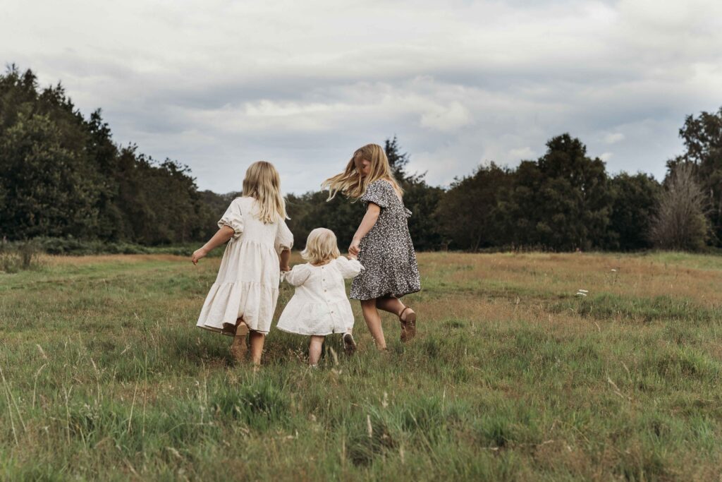 Oswestry Old Racecourse family photoshoot