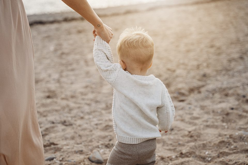 Thurstaston Beach family photography