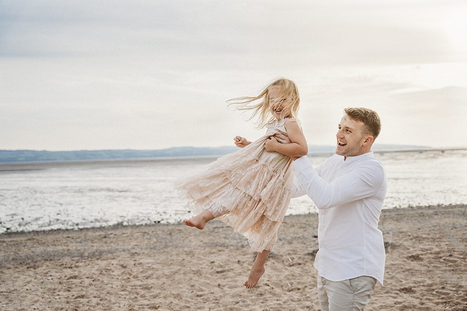 Thurstaston Beach family photography