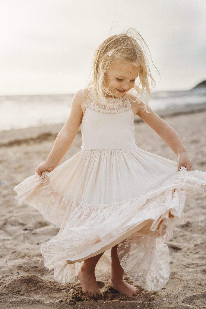 Thurstaston Beach family photography