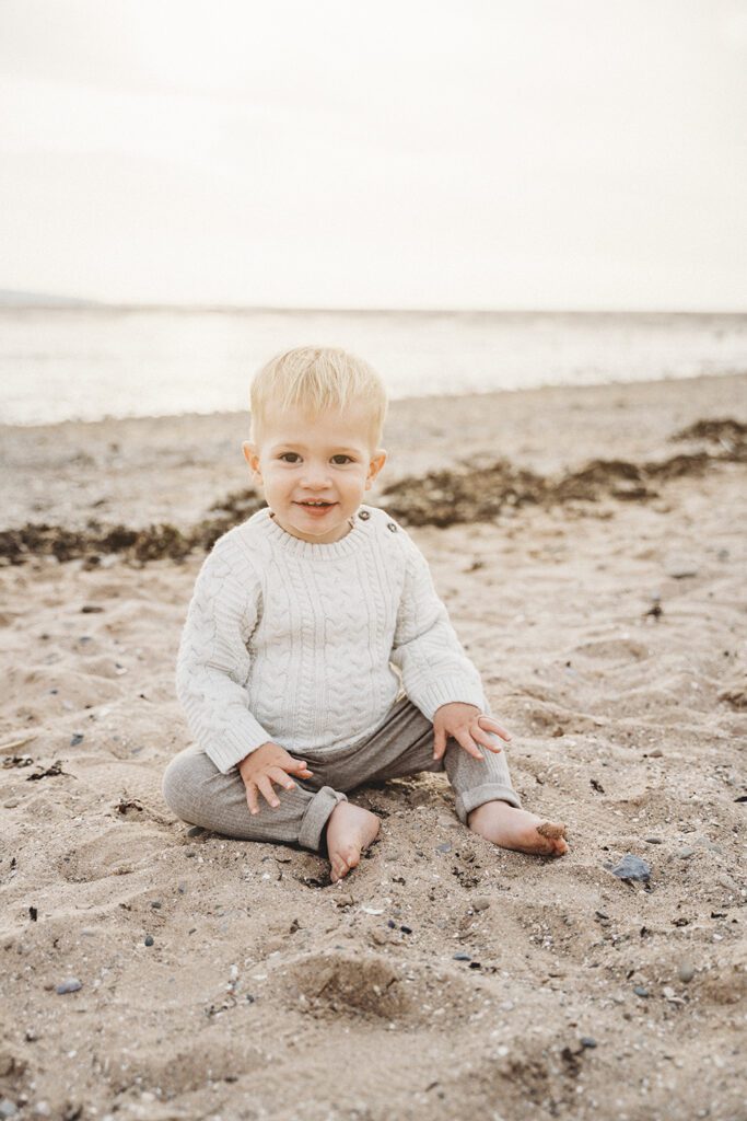 Thurstaston Beach family photography