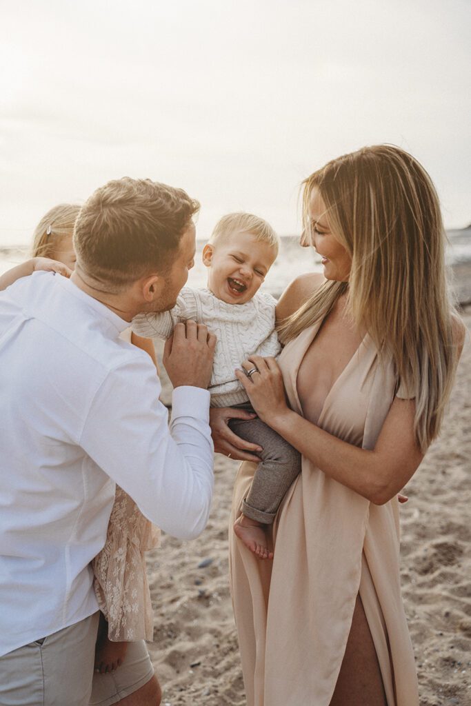 Thurstaston Beach family photography