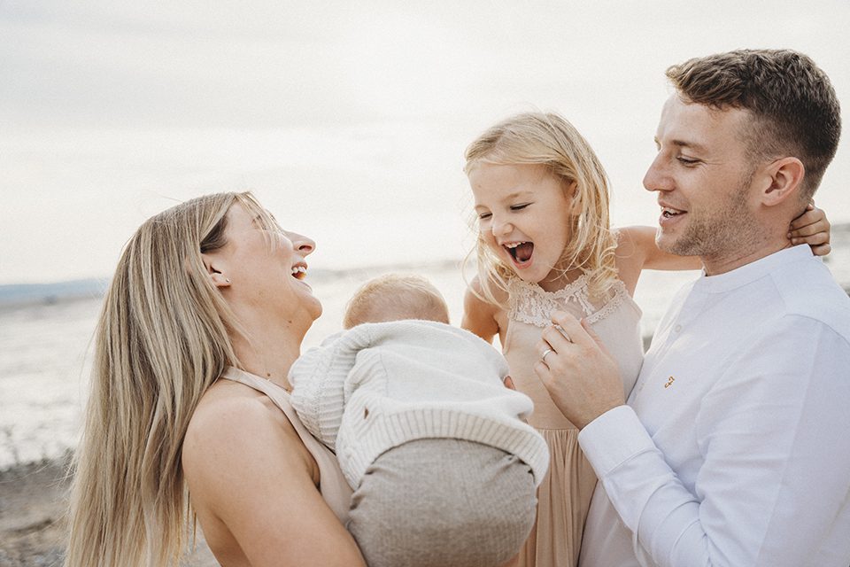 Thurstaston Beach family photography